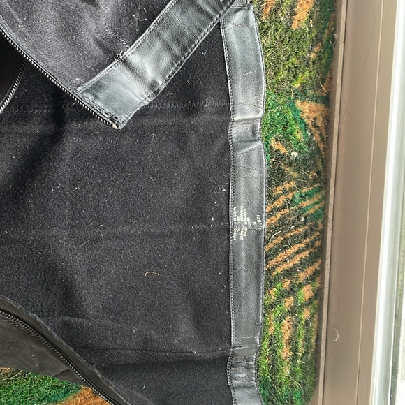 Black knee high boots in suede - Picture 8 of 9